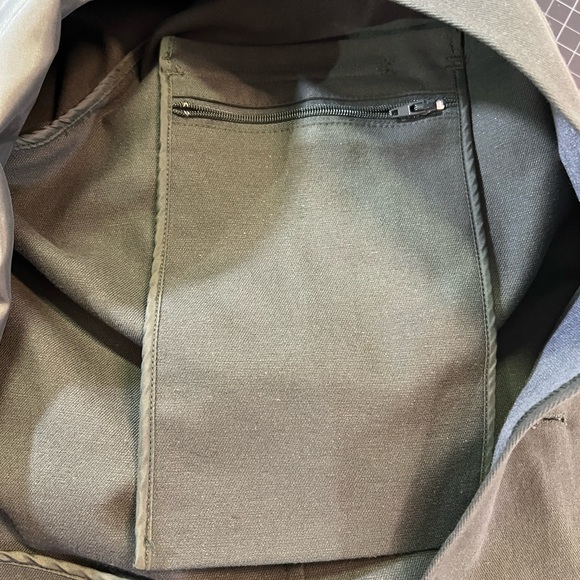 EUC heavy green LLBean Blazer Jacket sz 42 reg - Picture 7 of 9